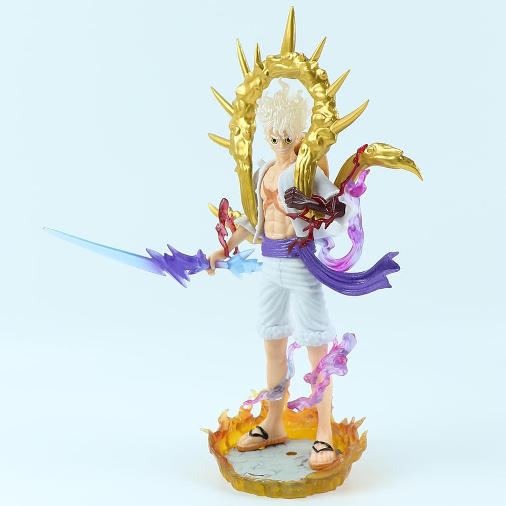 Amazon.co.jp: ワンピースGK金色の太陽神ルフィ5段ニッカルフィ